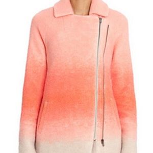 ISO Nik + Zoe Bold Blush Ombré Coat, size xl or 1x